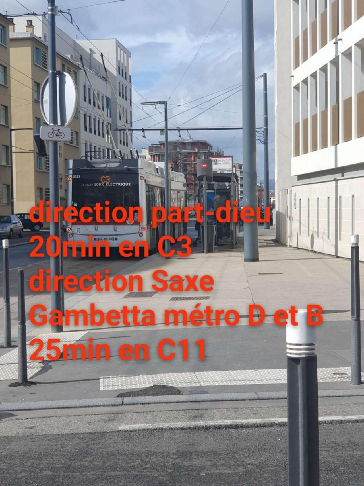 Medipole T2 Avec Un Garage Gratuit Sur Place, 16Min A Centre Ville Lyon En Metro A Villeurbanne Extérieur photo